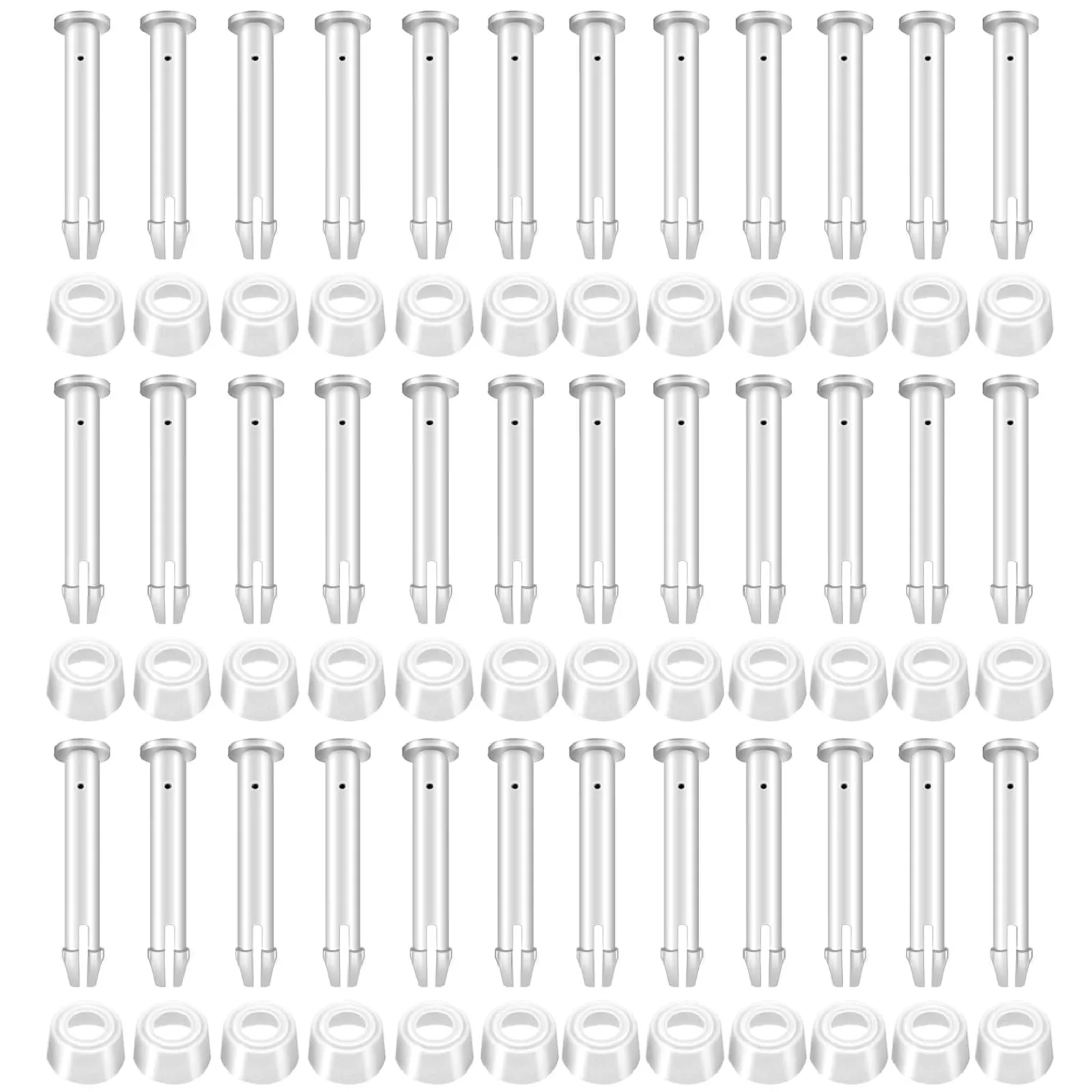 Pool Ladder Above Ground - 12Pcs Plastic Pool Joint Pins &