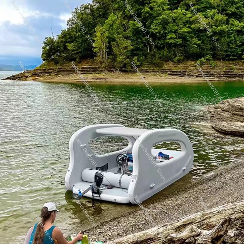 Inflatable Kart Boat Electric  - Water Slide Inflatable recension och pris