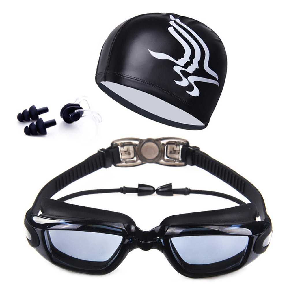 Adult Swimming Glasses Kit Coa - Swim Goggles Anti Fog Uv recension och pris