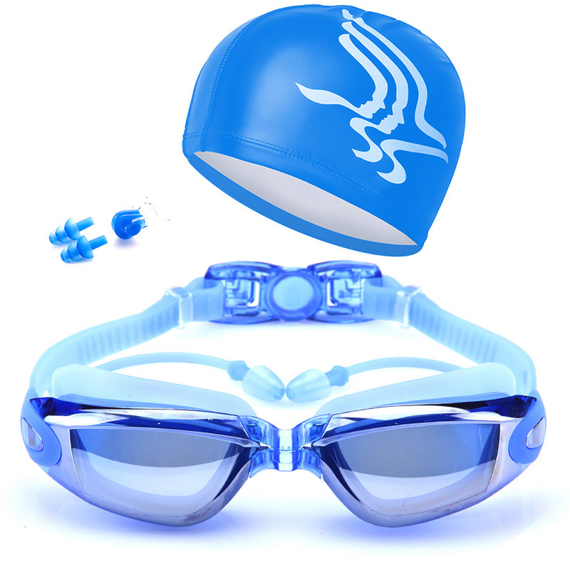 Adult Swimming Glasses Kit Coa - Swim Goggles Anti Fog Uv recension och pris