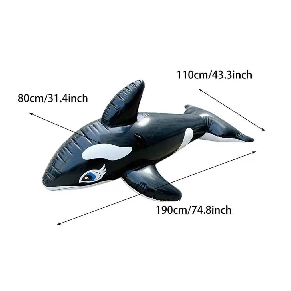 Giant Whale Inflatable Floatin - Pool Lounger Inflatable recension och pris