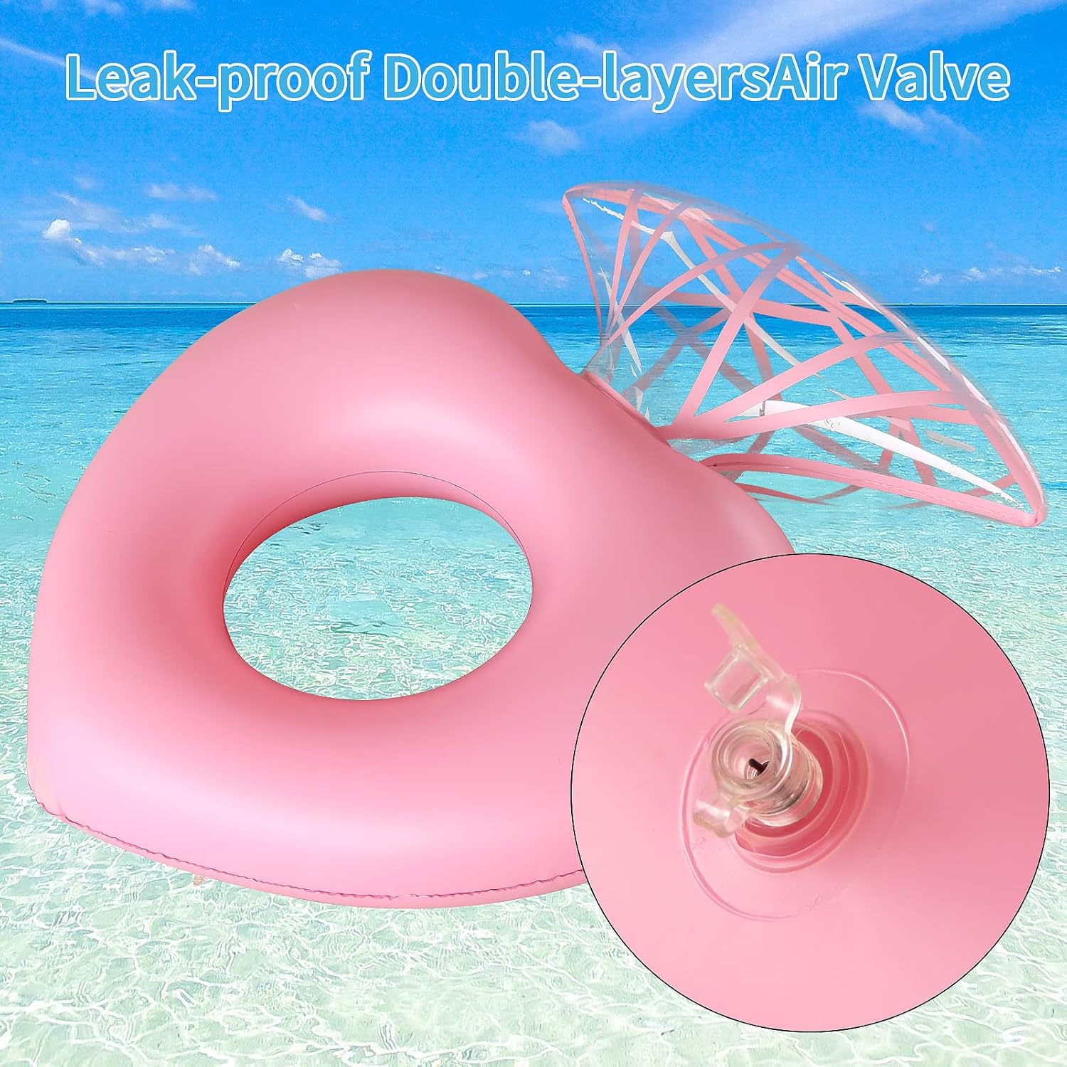 Diamond Swimming Ring Floaty P - Pool Float Ring Inflatable recension och pris