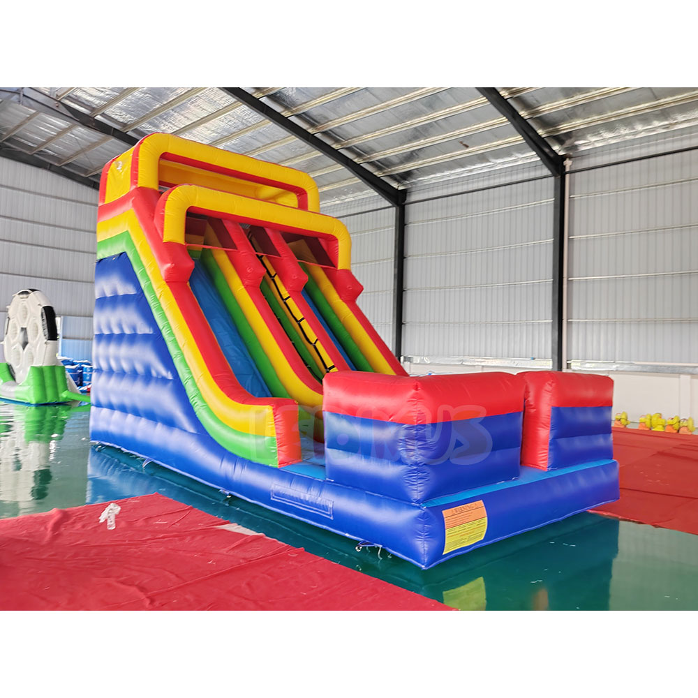 Red and Blue Outdoor Kids Wate - Water Slide Inflatable recension och pris