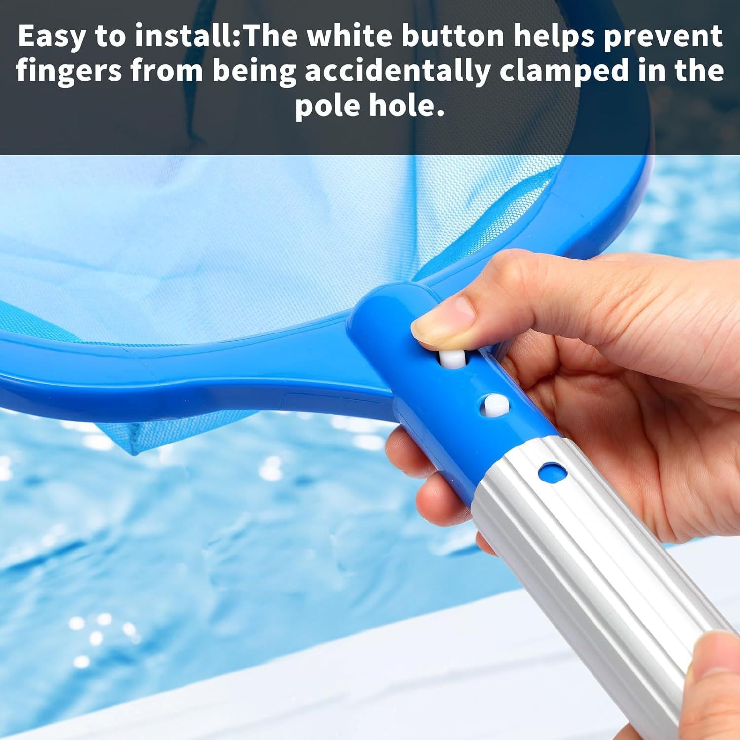 Blue Pool Skimmer Net - Effici - Pool Skimmer Net recension och pris