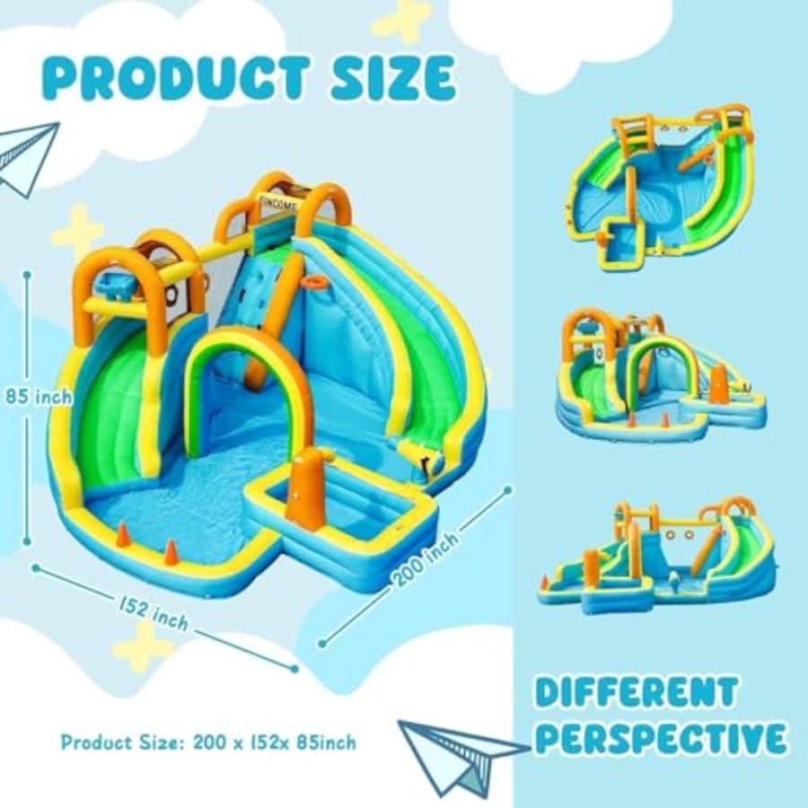 Backyard outdoor inflatable wa - Water Slide Inflatable recension och pris