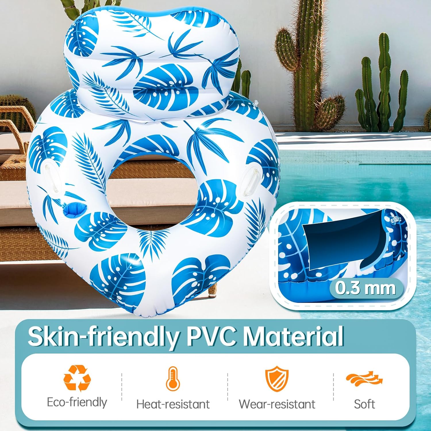 Pool Floats Inflatable Pool Fl - Pool Lounger Inflatable recension och pris