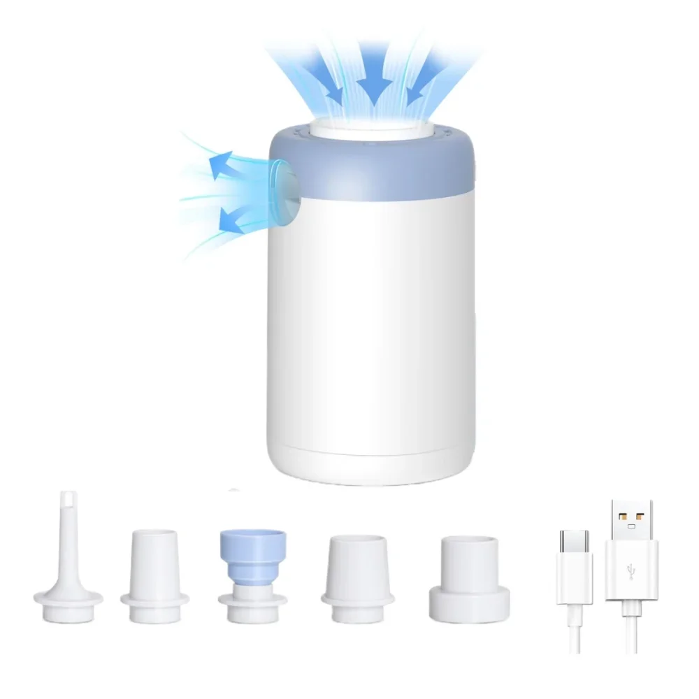 Rechargeable Electric Air Pump - Pool Lounger Inflatable recension och pris