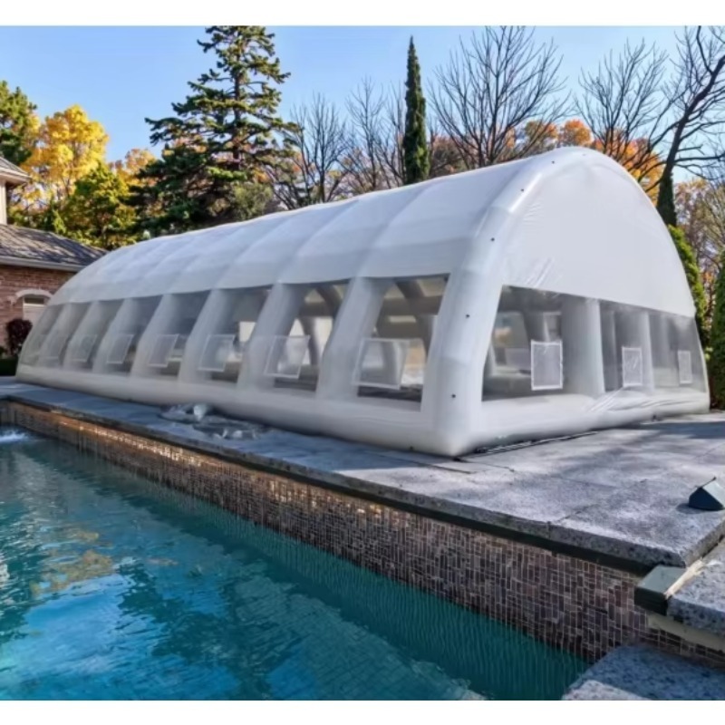 Inflatable Swimming Pool Cover - Pool Cover Waterproof recension och pris
