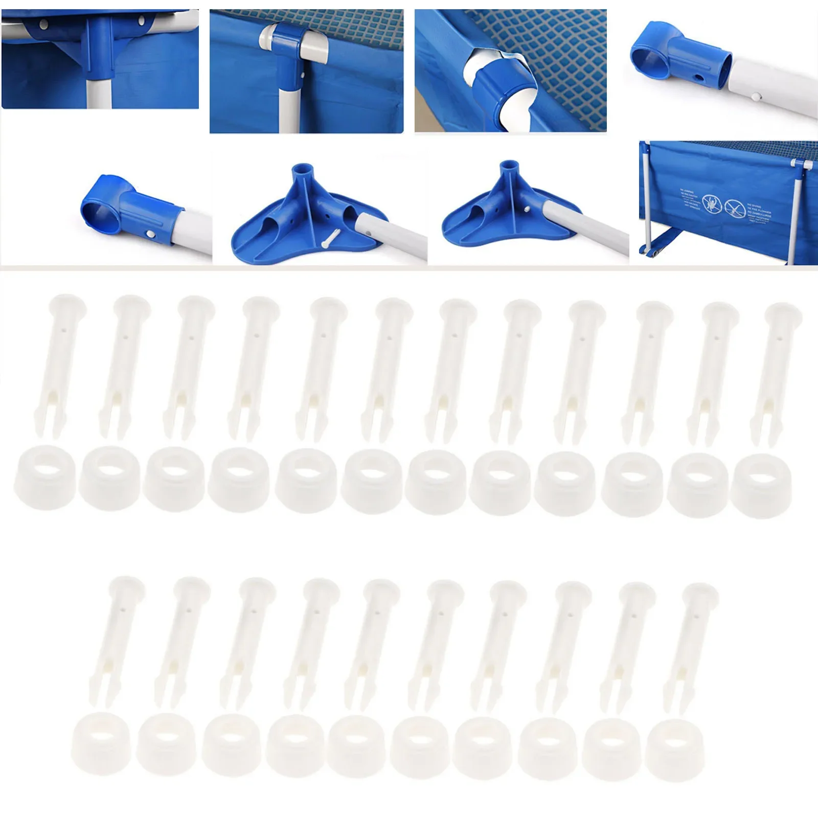 12Pcs Plastic Pool Joint Pins  - Pool Ladder Above Ground recension och pris