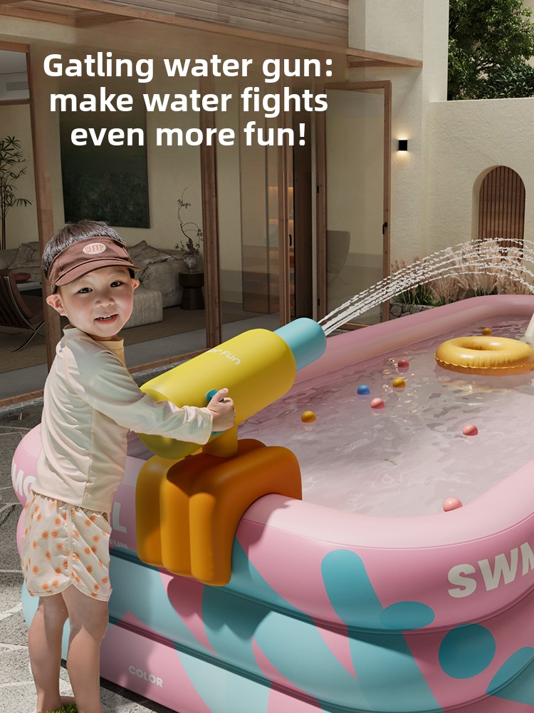 Inflatable Pool With Sunshade  - Water Slide Inflatable recension och pris