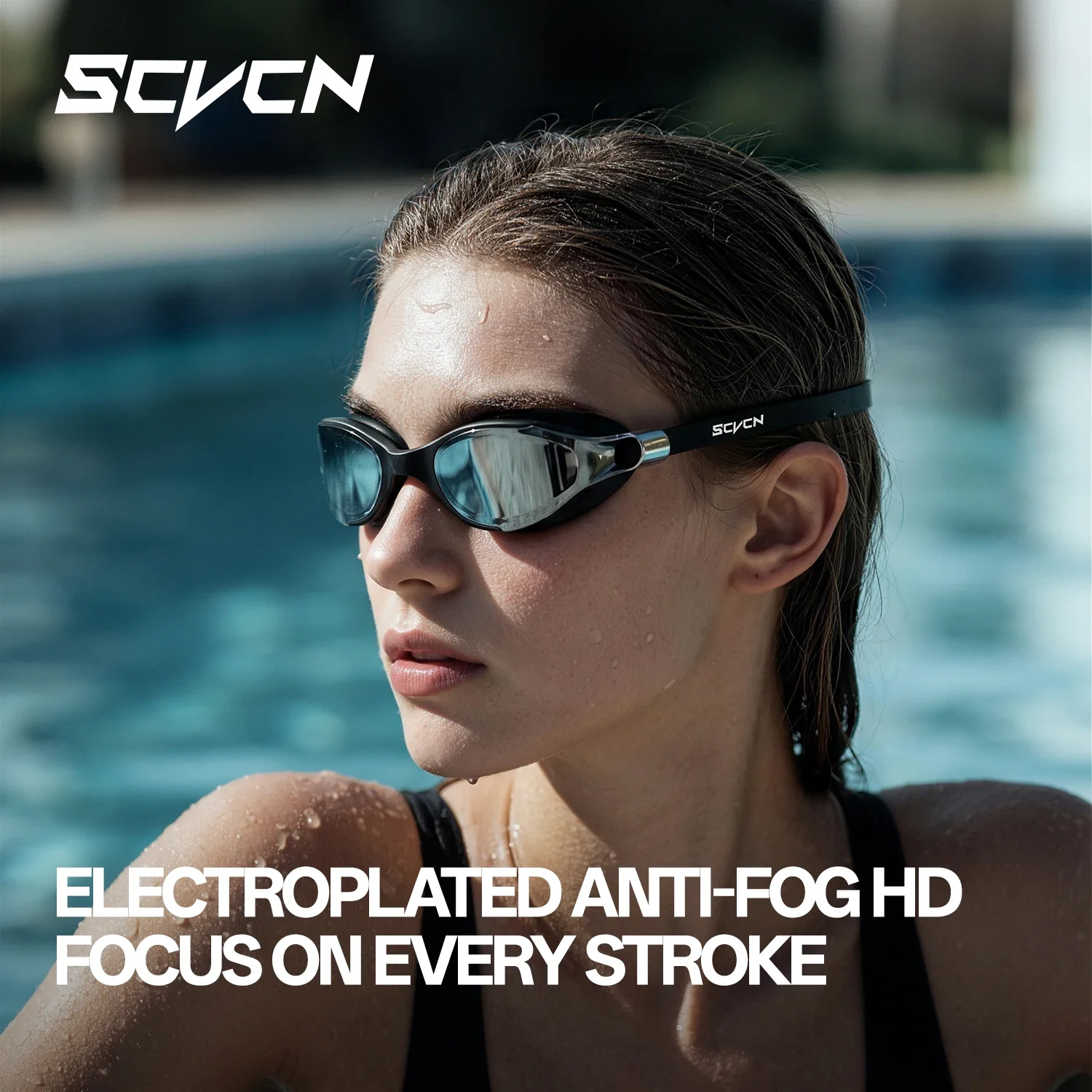 SCVCN New Professional Swimmin - Swim Goggles Anti Fog Uv recension och pris