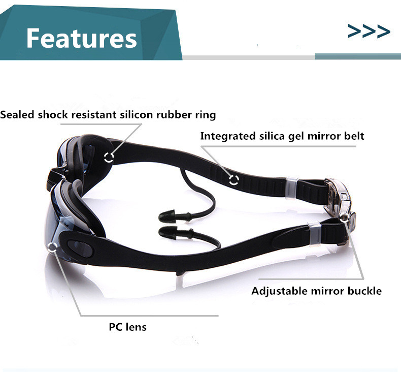 Swimming Goggles Adult Pool Gl - Swim Goggles Anti Fog Uv recension och pris