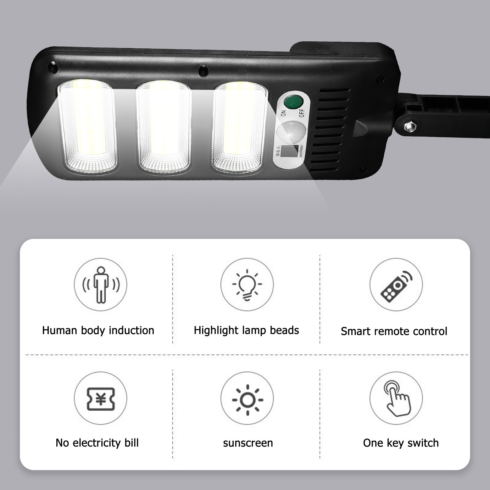 2Pcs Solar Sensor Wall Light W - Pool Light Solar Rechargeable recension och pris
