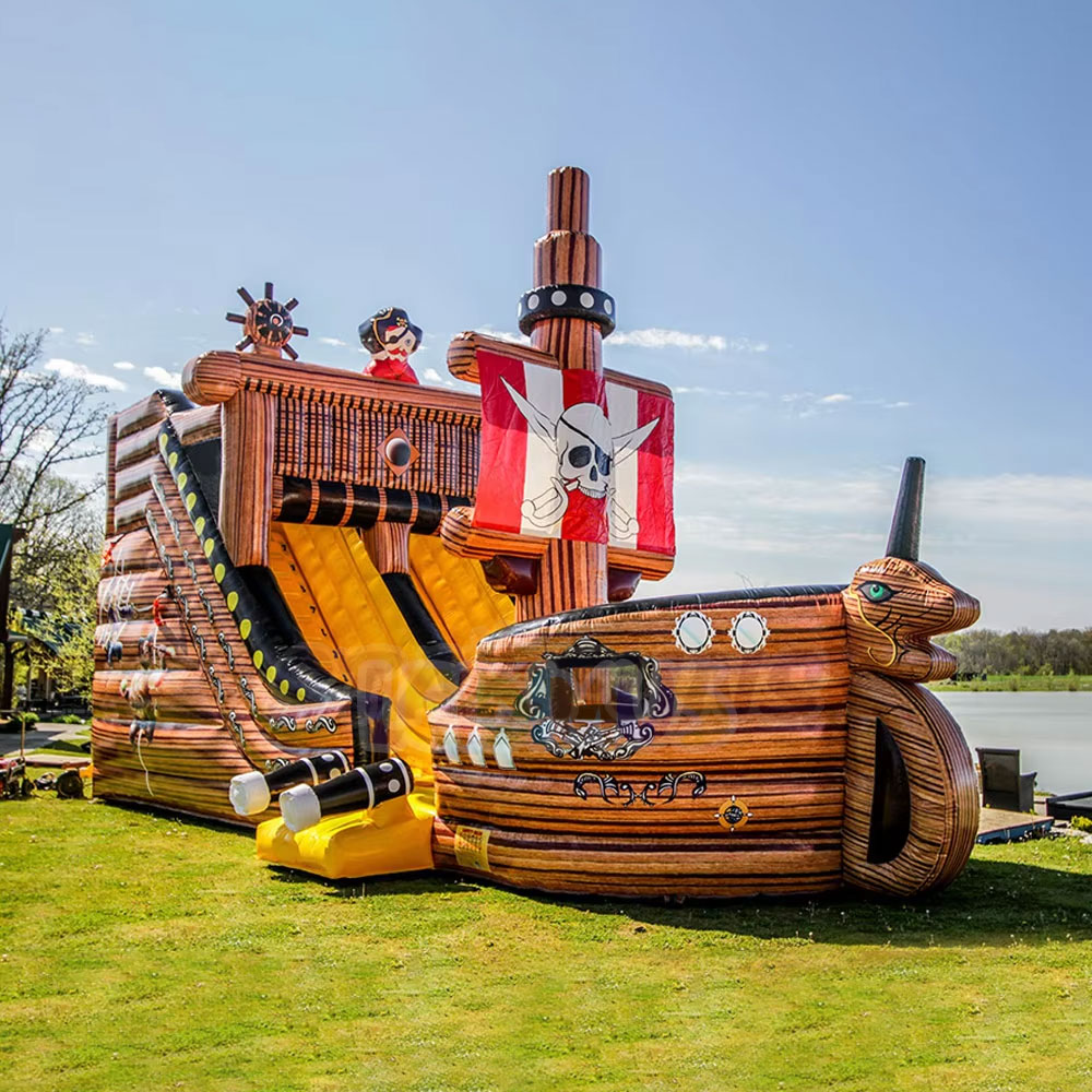 Hot Sale Inflatable Pirate Shi - Water Slide Inflatable recension och pris