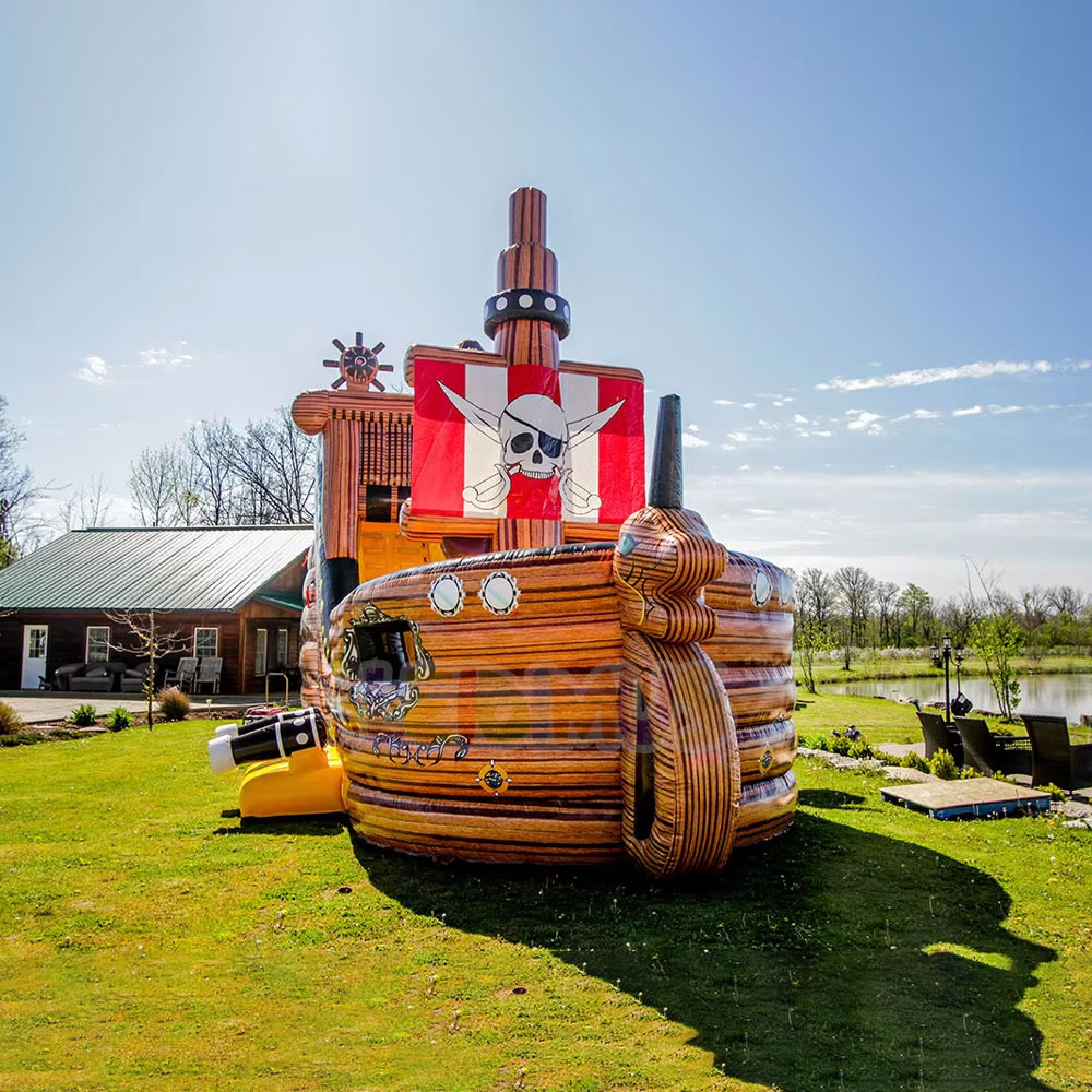 Hot Sale Inflatable Pirate Shi - Water Slide Inflatable recension och pris