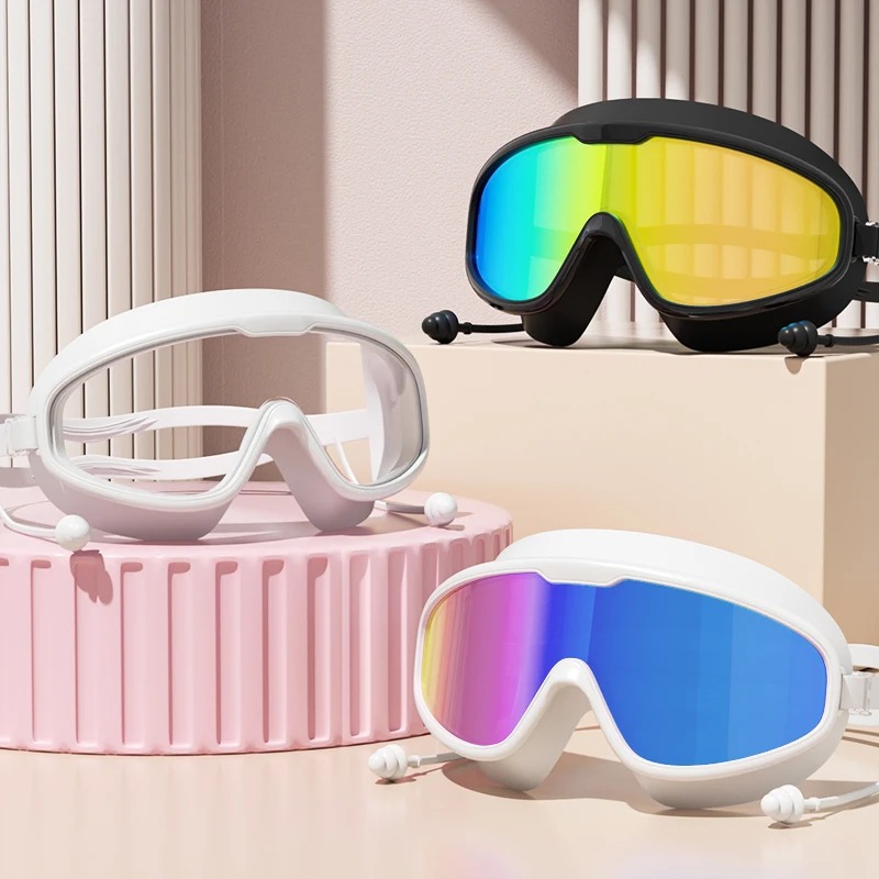 Swimming Goggles Big Frame Swi - Swim Goggles Anti Fog Uv recension och pris