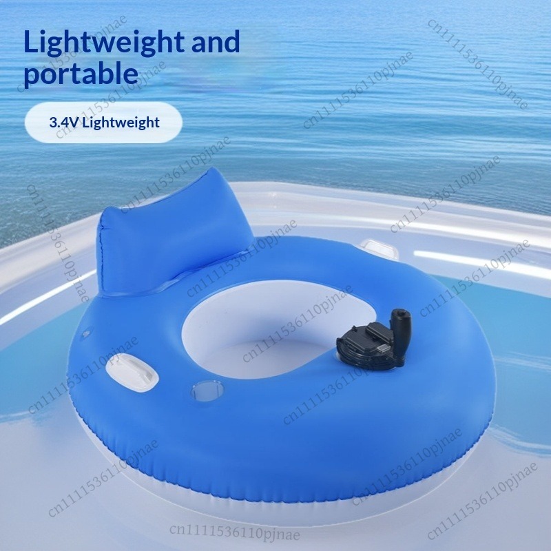 New Inflatable Electric Floati - Pool Lounger Inflatable recension och pris