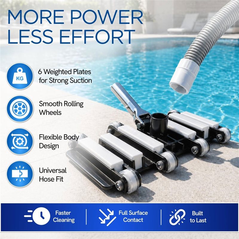 A64T Manual Pool Vacuum Head,  - Pool Vacuum Manual recension och pris
