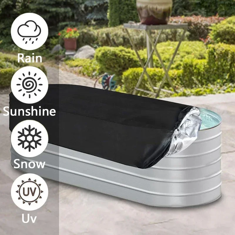 Swimming Pool Cover Outdoor Ov - Pool Cover Waterproof recension och pris
