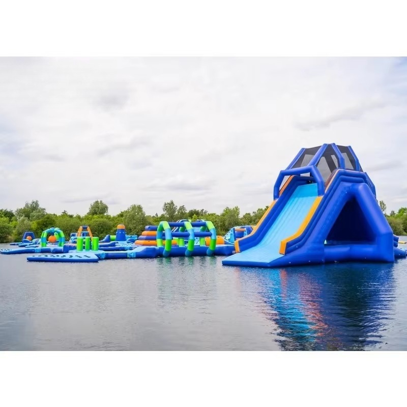 Inflatable Aqua Park Commercia - Water Slide Inflatable recension och pris