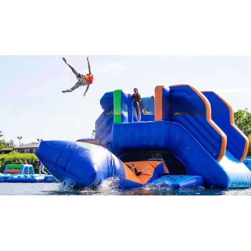 Inflatable Aqua Park Commercia - Water Slide Inflatable recension och pris